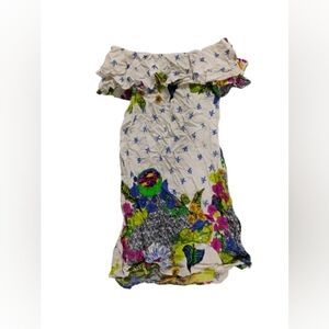 Munny Brazil Women's Off Shoulder Resortwear Dress Sz 42